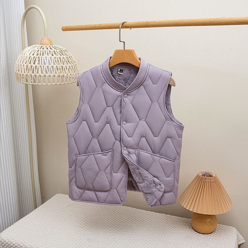 Women'S Fashion Gilet - سترة رجالية ونسائية مبطنة ومبطنّة من