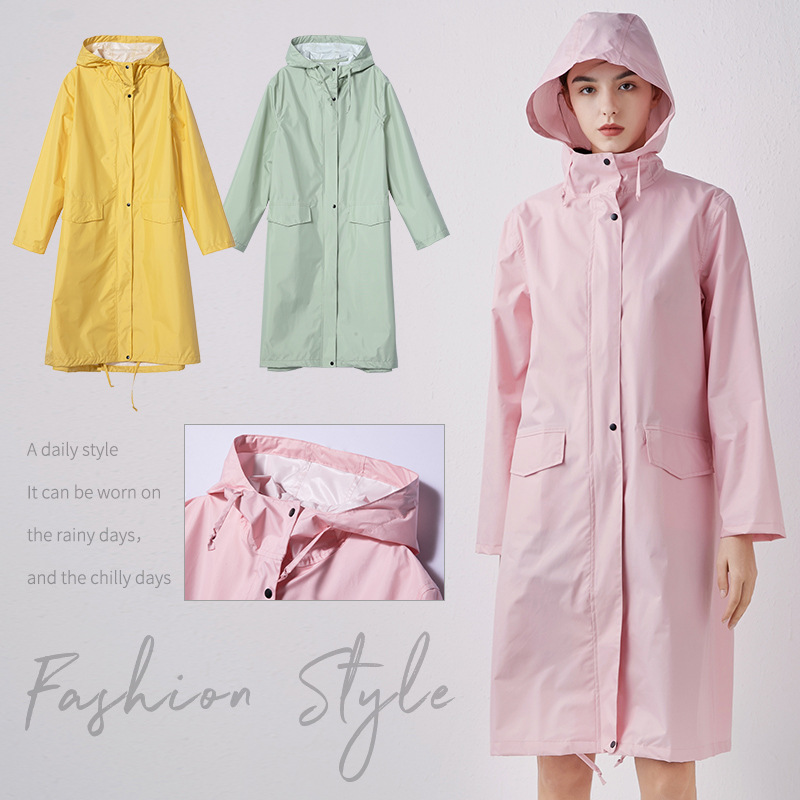 Women'S Fashion Raincoat - جديد أزياء المرأة خفيفة الوزن تنفس