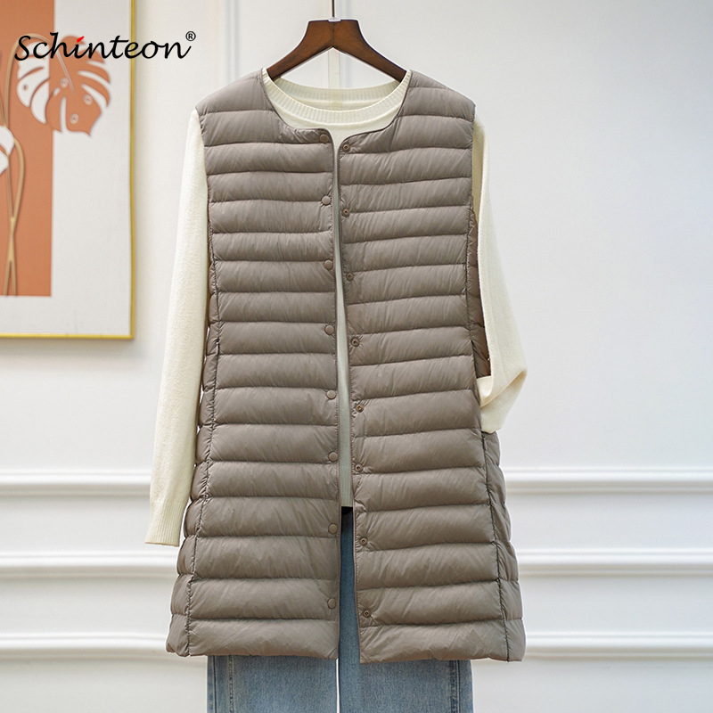 Women'S Fashion Gilet - سترة شينتون النسائية الخفيفة للغاية من