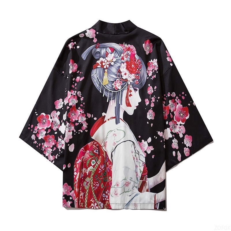 كيمونو كيب مطبوع على الطراز ال - مراجعة Women'S Fashion Kimono وسعره