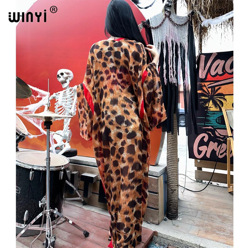 سترة نسائية مطبوعة من WINYI-Le - مراجعة Women'S Fashion Kimono وسعره