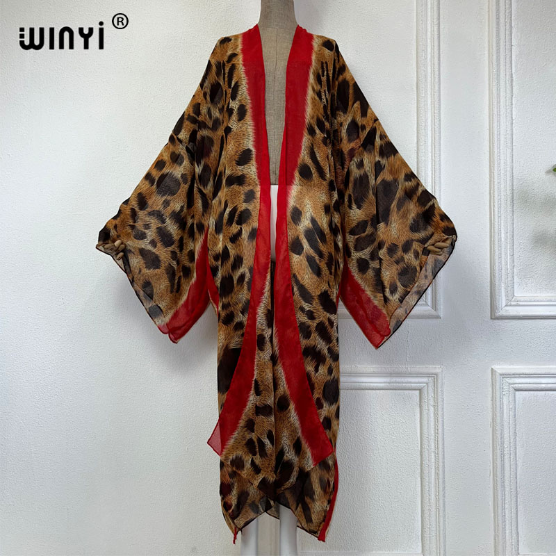 سترة نسائية مطبوعة من WINYI-Le - مراجعة Women'S Fashion Kimono وسعره