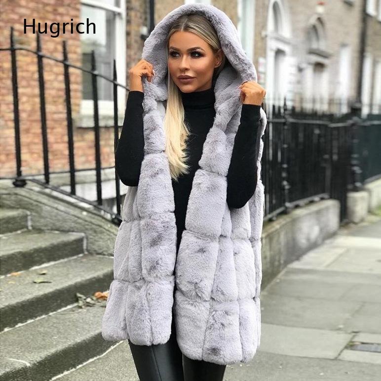 سترة نسائية بنية اللون من الفر - مراجعة Women'S Fashion Gilet وسعره