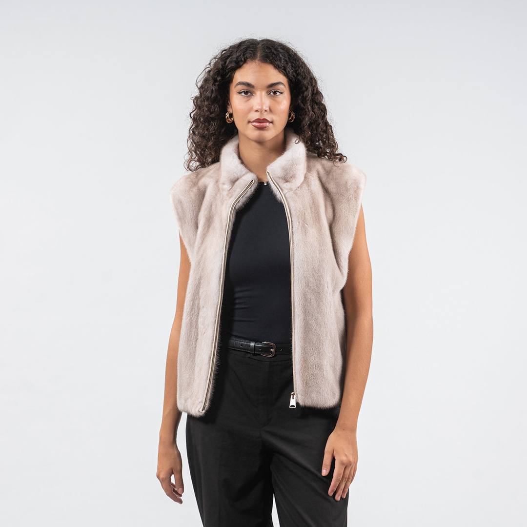 سترة نسائية لور 2026 بياقة عال - مراجعة Women'S Fashion Gilet وسعره