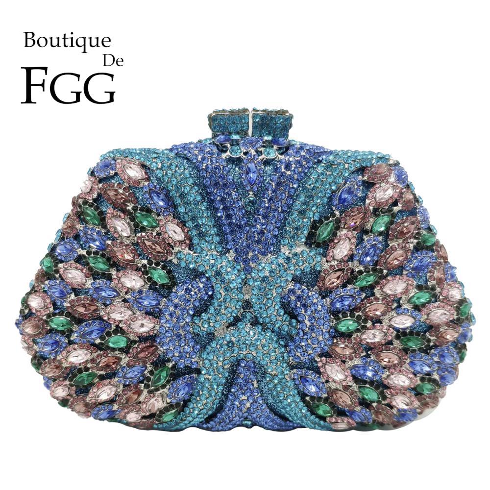 قابض من حجر الراين متعدد الألو - مراجعة Women'S Fashion Boutique وسعره
