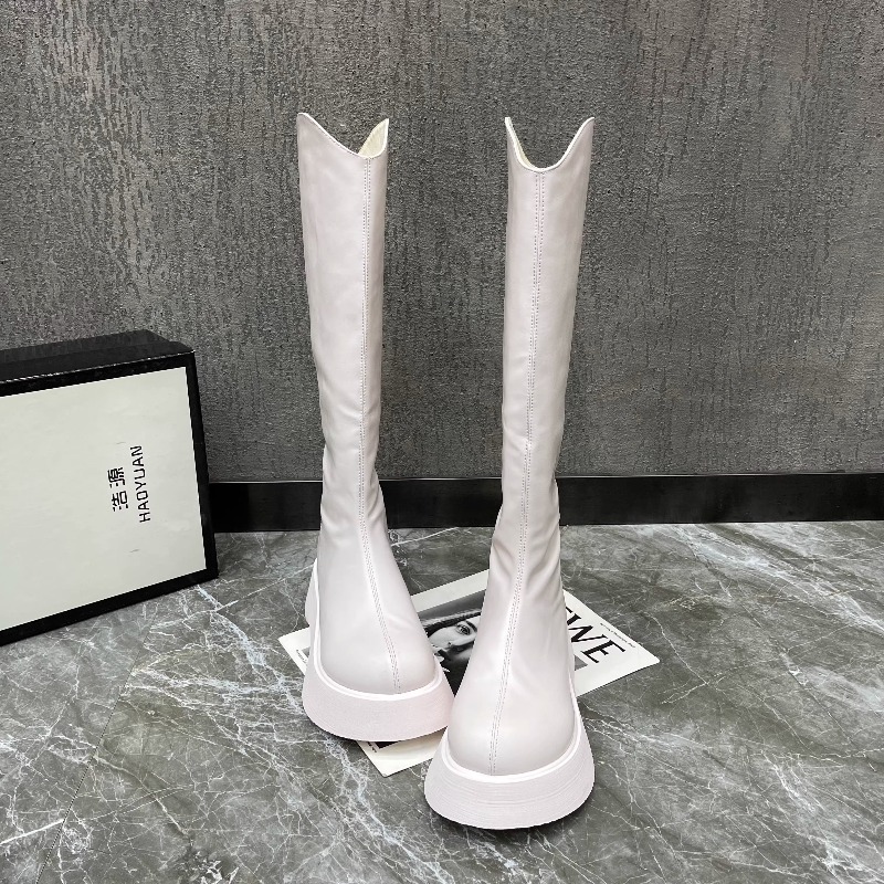 أحذية نسائية جديدة بسيطة بلون  - مراجعة Women'S Fashion Boots 2025 وسعره
