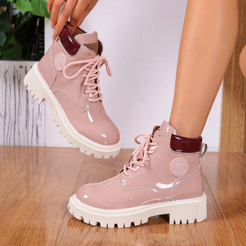 المرأة موضة سميكة سوليد الأحذي - مراجعة Sale Fashion Women وسعره