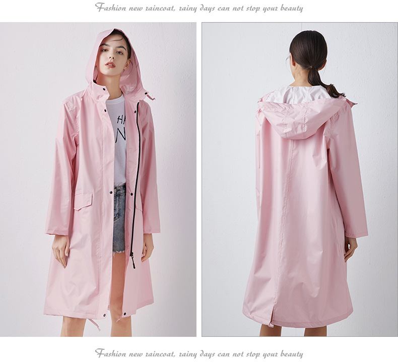 جديد أزياء المرأة خفيفة الوزن  - مراجعة Women'S Fashion Raincoat وسعره