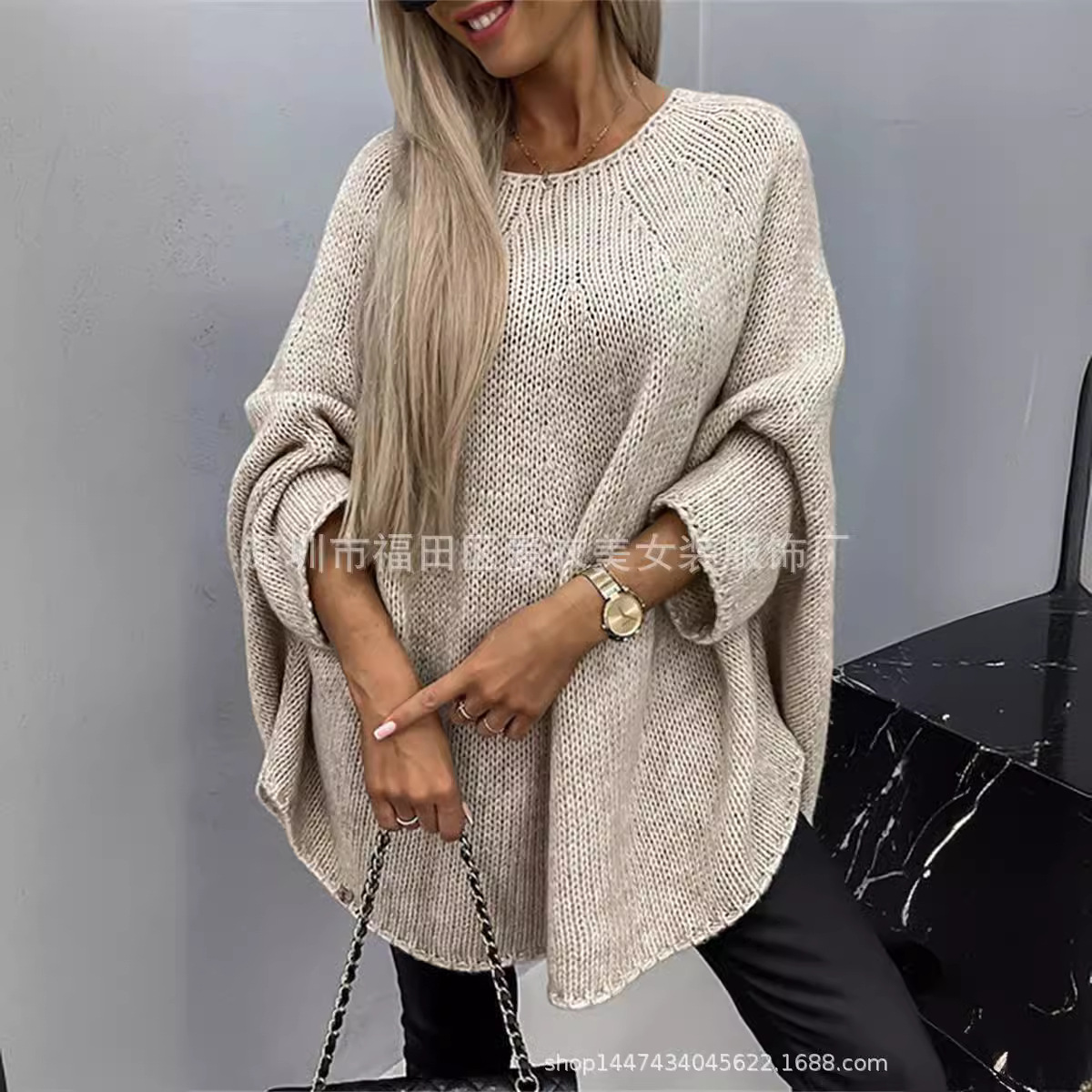 Sueter De Punto Para Mujer معط - مراجعة Women'S Fashion Raincoat وسعره