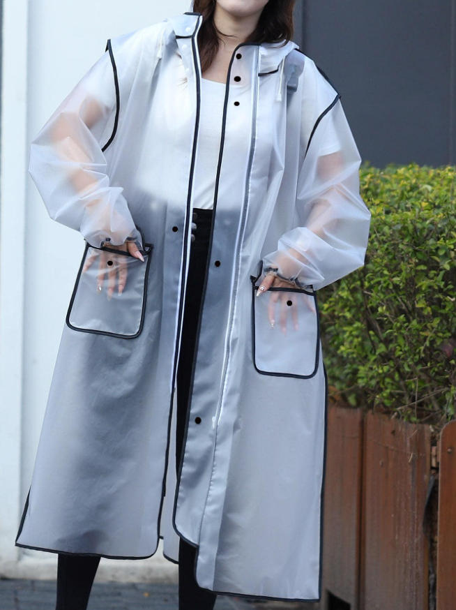 معطف واق من المطر متعدد الوظائ - مراجعة Women'S Fashion Raincoat وسعره