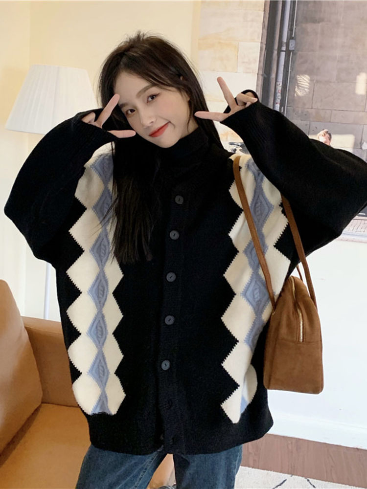 فضفاض الأزياء الماس شبكة سترة  - مراجعة Women'S Fashion Gilet وسعره