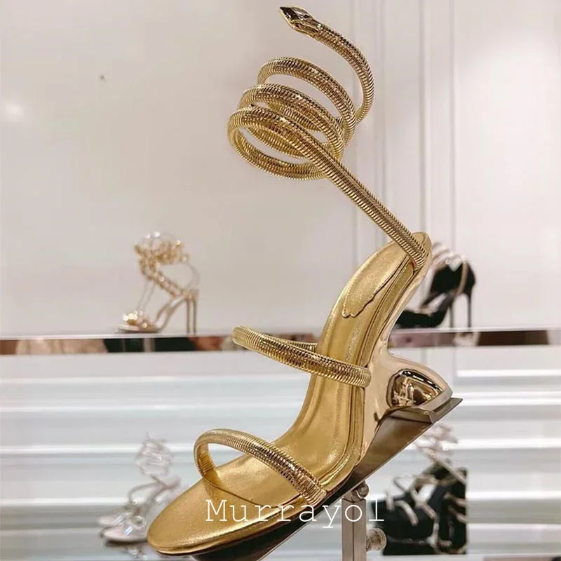 صنادل نسائية مفتوحة من الأمام  - مراجعة Women Fashion Rings وسعره