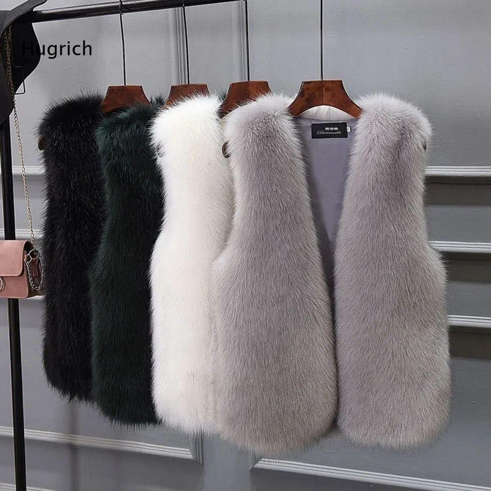 سترة نسائية من الفرو الصناعي ب - مراجعة Women'S Fashion Gilet وسعره