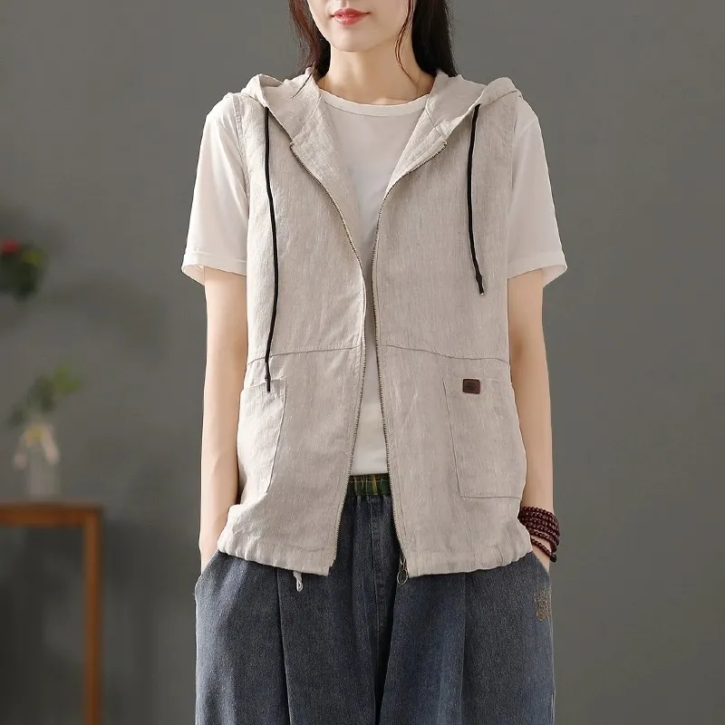 سترة نسائية بيضاء من مزيج الكت - مراجعة Women'S Fashion Gilet وسعره