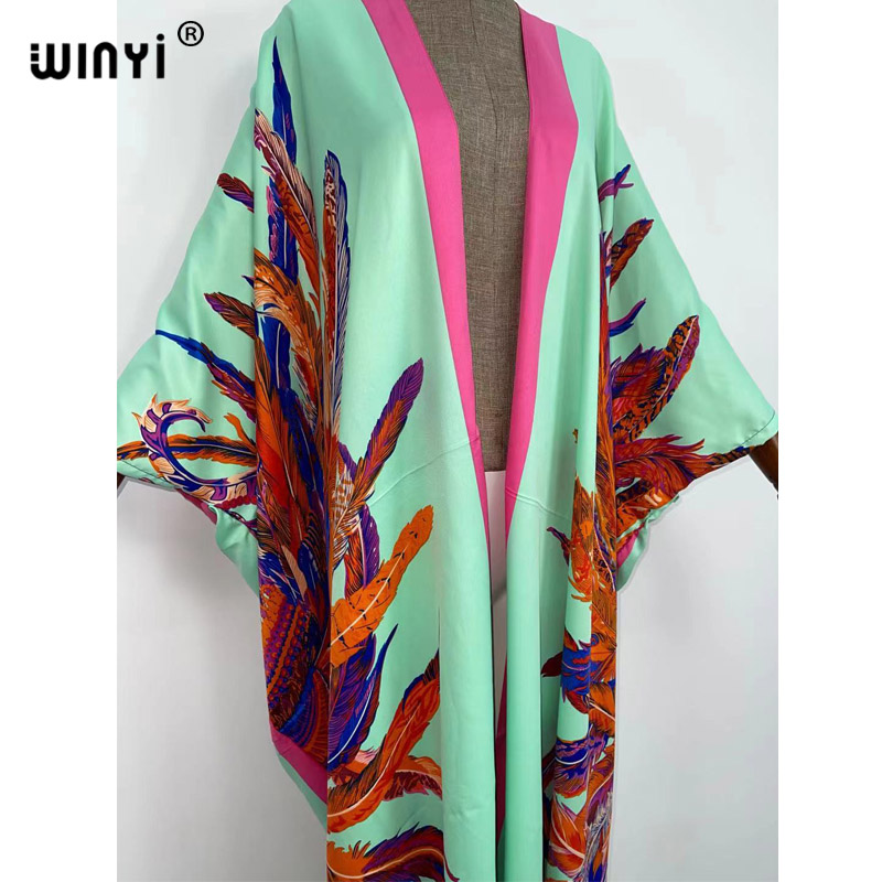 ويني 2022 كيمونو شاطئي كبير ال - مراجعة Women'S Fashion Kimono وسعره