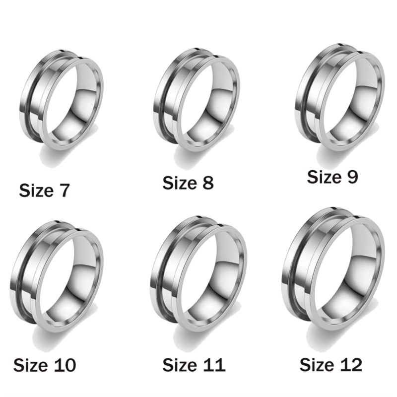 5 قطع من حلقات الخواتم الفارغة - مراجعة Women Fashion Rings وسعره