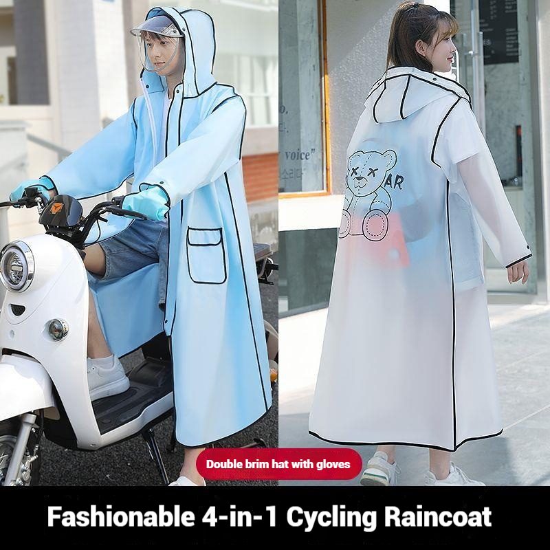 أسود موضة الكبار مقاوم للماء م - مراجعة Women'S Fashion Raincoat وسعره