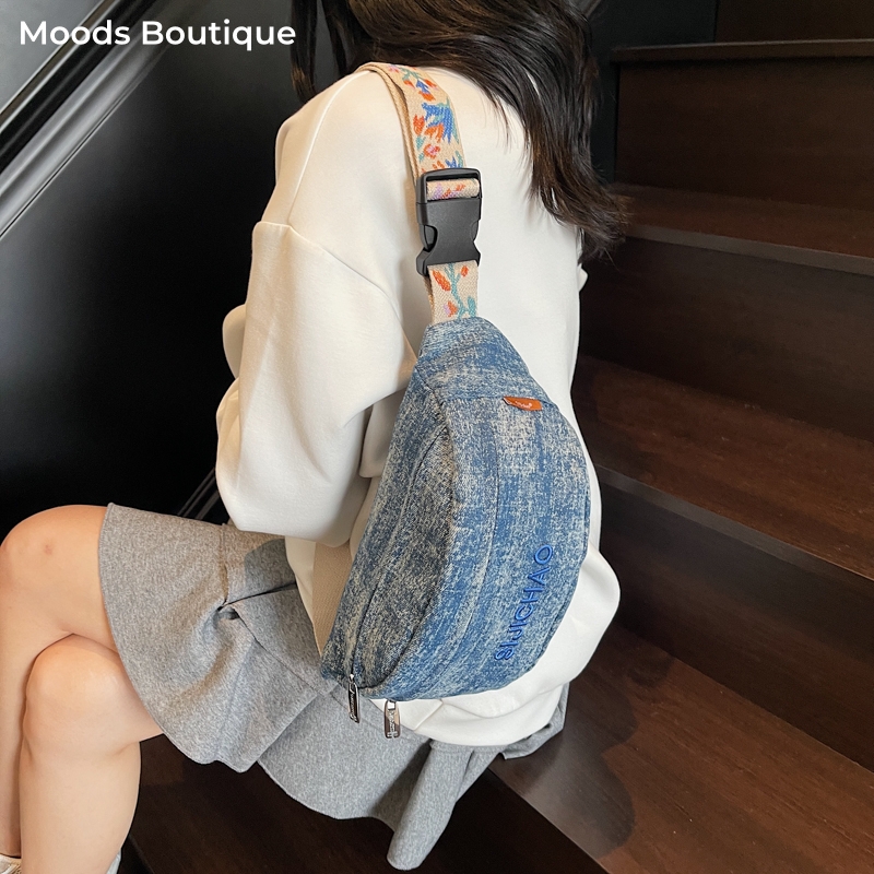 حقائب الصدر الزرقاء من قماش ال - مراجعة Women'S Fashion Boutique وسعره